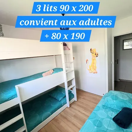 Habitación en casa particular Welcome To Disneyland Paris, 1-2 Bedroom 2 Car Park Bus Restaurants Montévrain